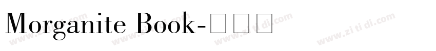 Morganite Book字体转换